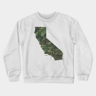California Military Camo Crewneck Sweatshirt
